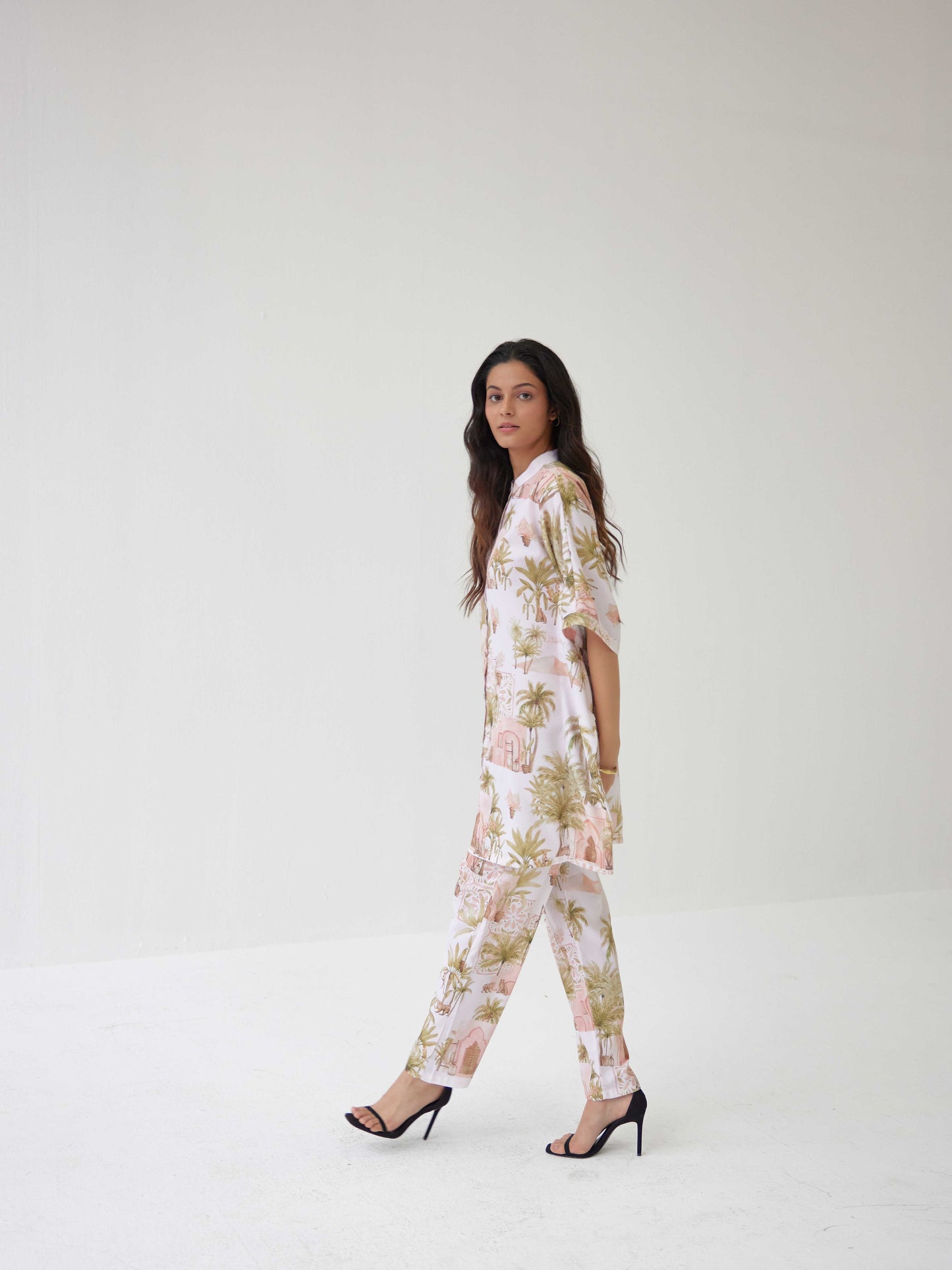 AUTUMN MIST KAFTAN CO-ORD SET