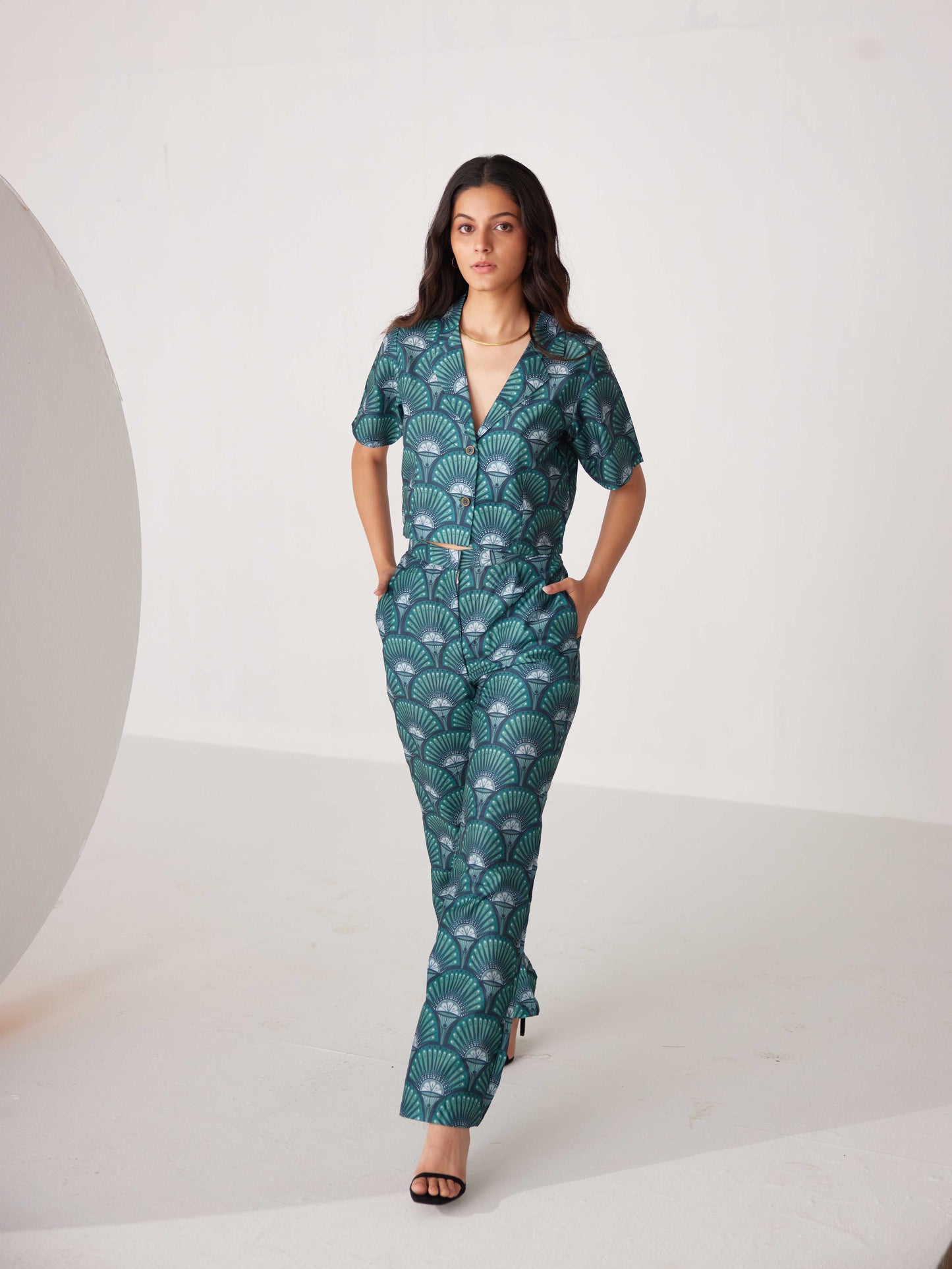 FOREST FERN BLAZER CO-ORD