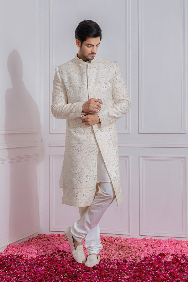 FEROZ SHERWANI (IVORY)