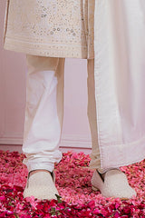 FEROZ SHERWANI SET (IVORY)