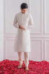 FEROZ SHERWANI SET (IVORY)