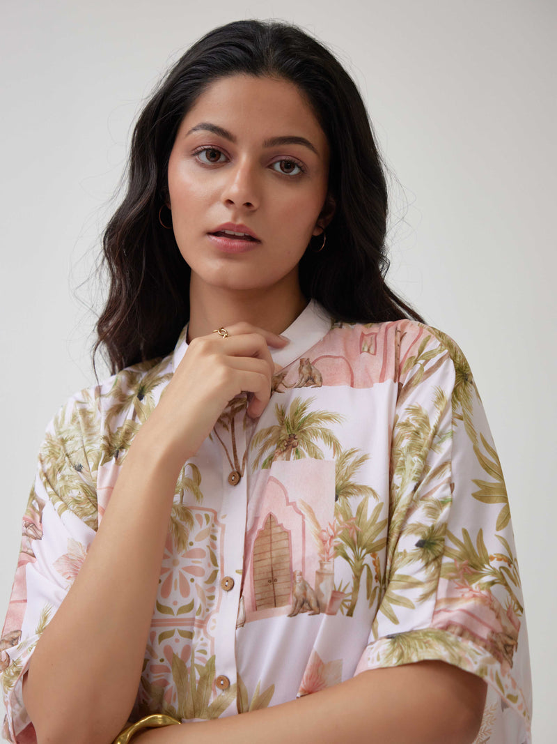 AUTUMN MIST KAFTAN CO-ORD SET