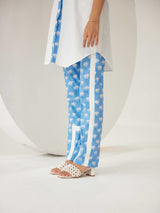 BLUE POPLIN CO-ORD
