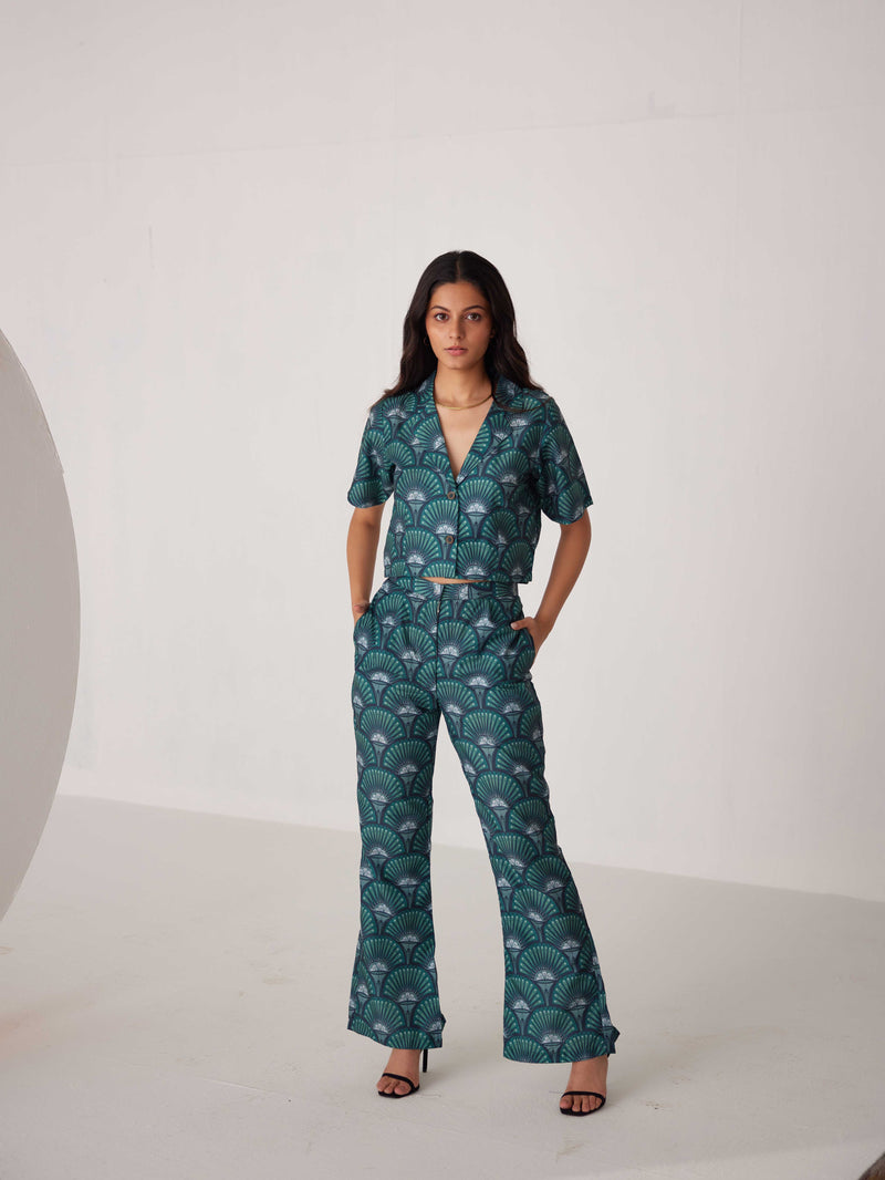 FOREST FERN BLAZER CO-ORD