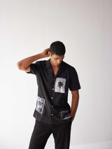 PALM PATCH WORK SHIRT
