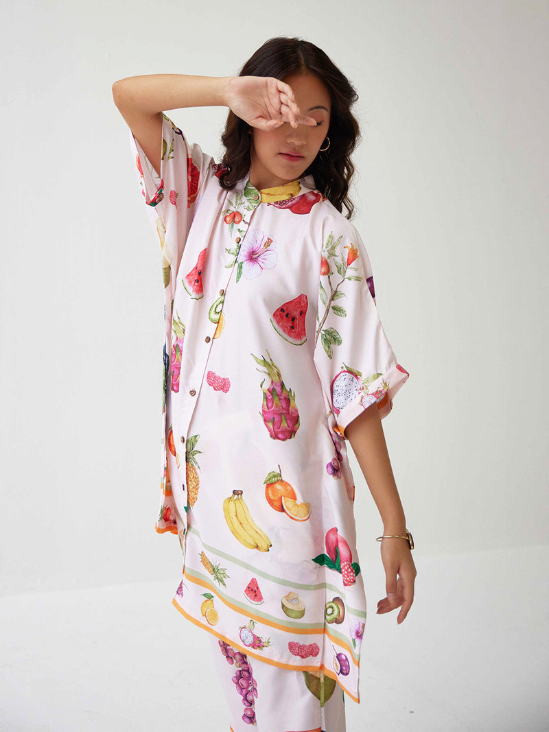 PINA COLADA KAFTAN CO-ORD SET