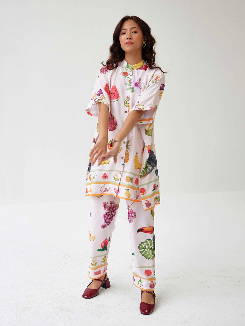 PINA COLADA KAFTAN CO-ORD SET