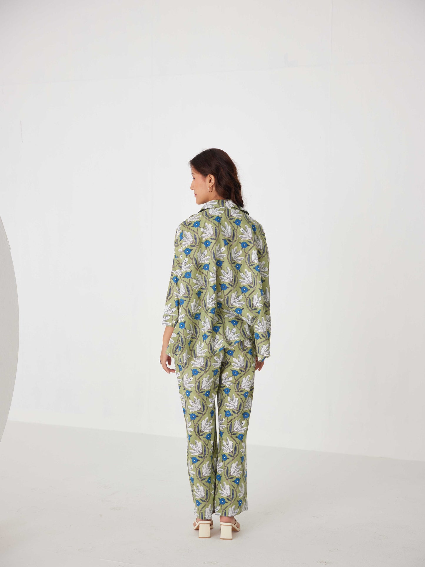 GREEN TULIP KAFTAN CO-ORD