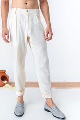 Safed Suti Trouser