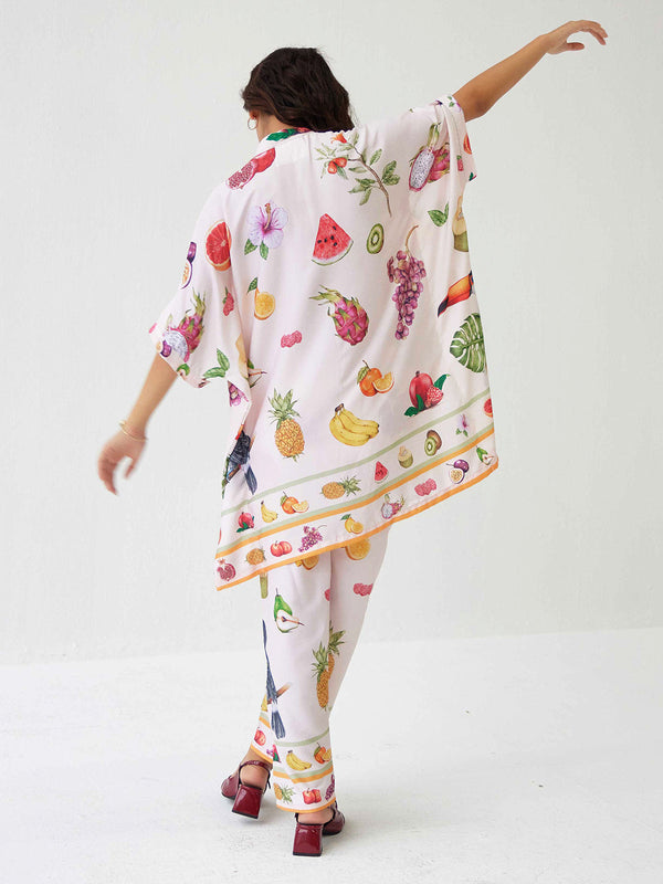 PINA COLADA KAFTAN TOP CO-ORD