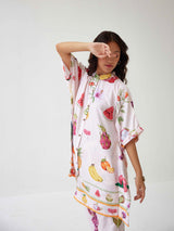 PINA COLADA KAFTAN TOP CO-ORD